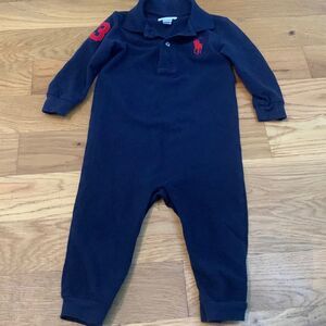 Ralph Lauren navy blue one piece outfit size 12 months